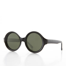 Load image into Gallery viewer, Big Round Mod Vintage Women's Sunglass with Beveled Frame - Trudy

