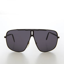Load image into Gallery viewer, Large Square Vintage Pilot Sunglasses - Tucker
