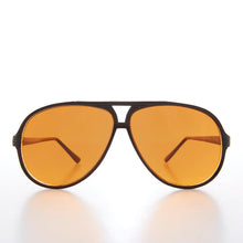 Load image into Gallery viewer, Retro Amber Lens Aviator - Tuner
