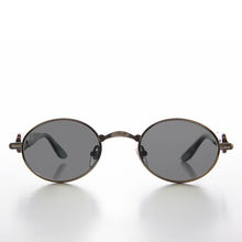 Load image into Gallery viewer, Unique 90s Oval Lens Vintage Sunglass Jagged Temple Design - Tweek
