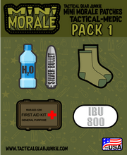 Load image into Gallery viewer, Stickers - Mini Morale - TactiMedic Pack 1

