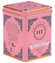 Load image into Gallery viewer, Green Tea with Coconut, HT Tin of 20 Tea Sachets
