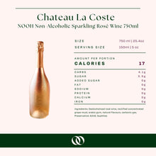 Load image into Gallery viewer, Chateau La Coste - NOOH Non-Alcoholic Sparkling Rosé Wine - 750ml
