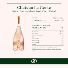 Load image into Gallery viewer, Chateau La Coste - NOOH Non-Alcoholic Rosé Wine - 750ml
