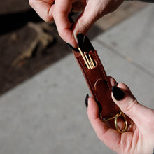 Load image into Gallery viewer, Toothpick Holder Keychain - USA Made
