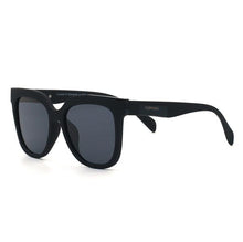 Load image into Gallery viewer, Coco - Sustainable Black Frame Black Lens Wayfarer Sunglasses
