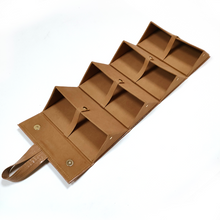 Load image into Gallery viewer, Nude Faux Croco Travel Case

