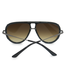 Load image into Gallery viewer, Ivy Luxe - Olive Tangle-Free Round Aviator Sunglasses
