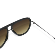 Load image into Gallery viewer, Ivy Luxe - Olive Tangle-Free Round Aviator Sunglasses
