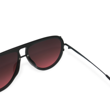 Load image into Gallery viewer, Ivy Luxe - Ruby Tangle-Free Round Aviator Sunglasses
