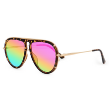 Load image into Gallery viewer, Ivy Luxe - Pride Tangle-Free Round Aviator Sunglasses
