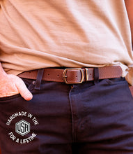 Load image into Gallery viewer, Tracer Stitched Belt - USA Made
