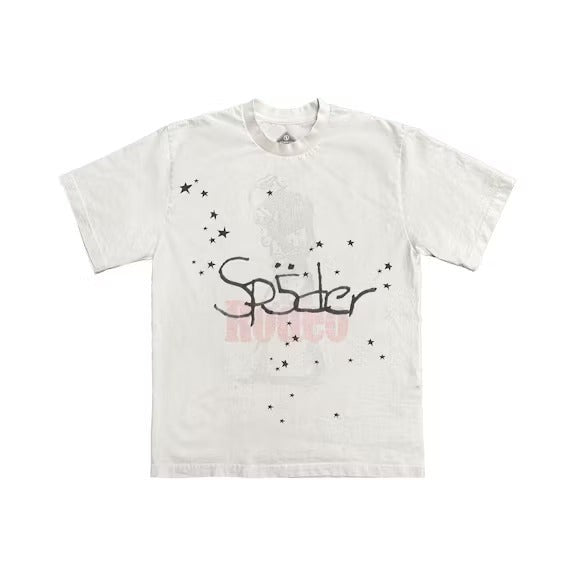 Travis Scott Cactus Jack x Sp5der Days Before Rodeo II Tee White