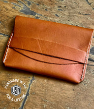 Load image into Gallery viewer, Leather Tuck Wallet - USA Made
