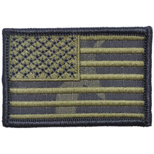 Load image into Gallery viewer, US Flag - 2x3 - Multicam Black w/ Olive Drab
