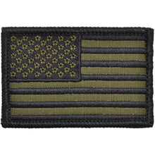 Load image into Gallery viewer, US Flag - 2x3 Patch - Olive Drab w/ Black
