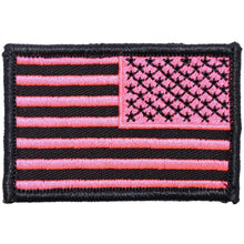 Load image into Gallery viewer, US Flag - 2x3 Patch - Black w/ Hot Pink
