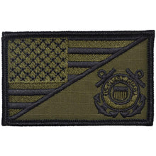 Load image into Gallery viewer, Coast Guard USA Flag - 2.25x3.5 Patch
