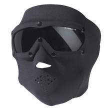 Load image into Gallery viewer, SwissEye Black Neoprene Mask w/Ballistic Smoke Lenses
