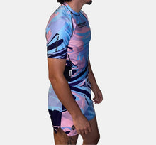 Load image into Gallery viewer, MARBLE SERIES V1 SHORT SLEEVE RASH GUARD
