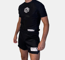 Load image into Gallery viewer, CORE SERIES SHORT SLEEVE RASH GUARD - BLACK
