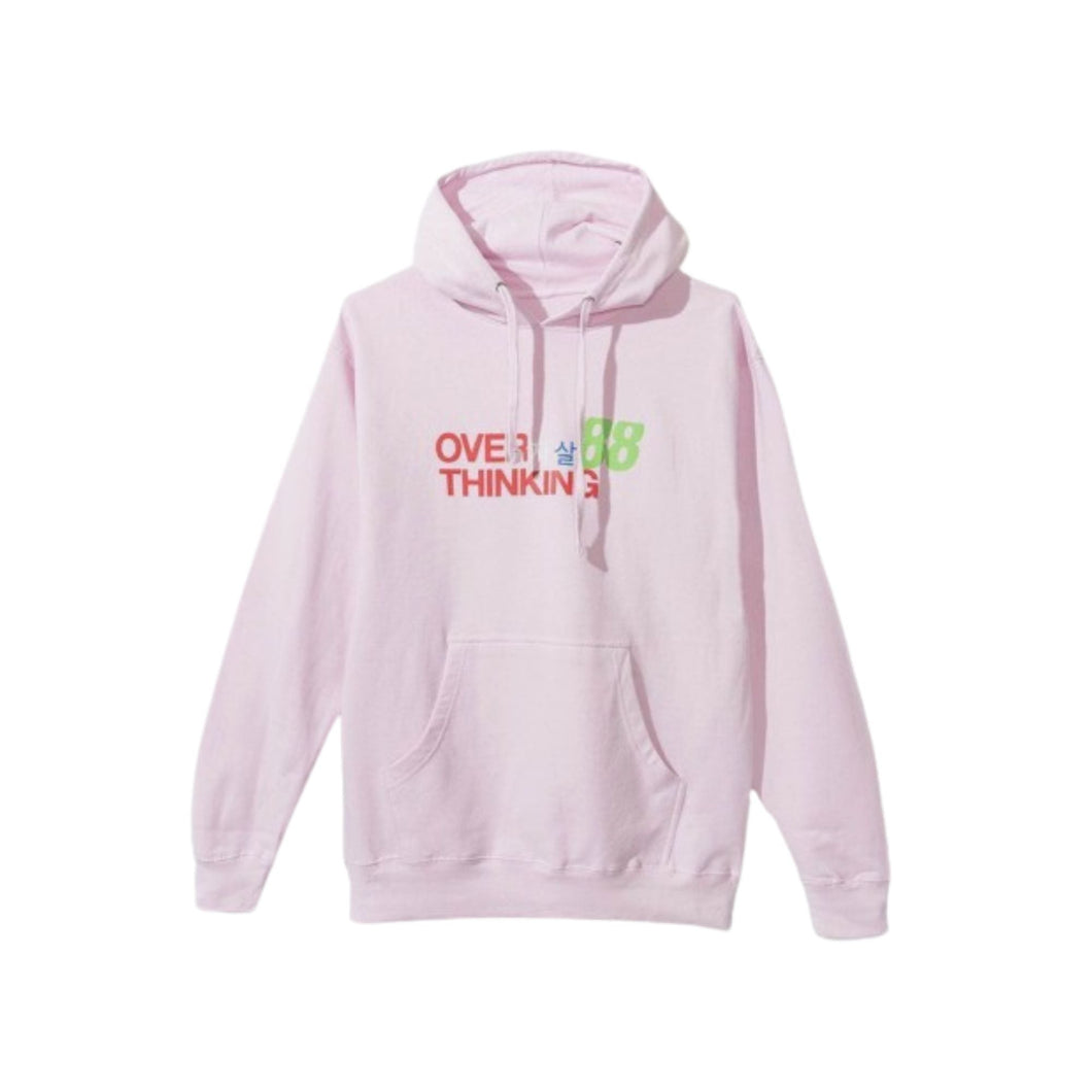 Anti Social Social Club Over Time Over Thinking 88 Hoodie (Pink)