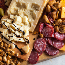 Load image into Gallery viewer, Fuhgettaboutit Cheese &amp; Charcuterie Gourmet Gift Crate
