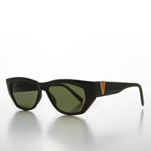 Load image into Gallery viewer, Chunky Mod Street Style Vintage Sunglass with Gold Bling - Val
