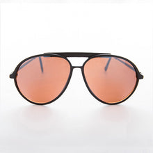 Load image into Gallery viewer, Retro Aviator Vintage Sunglass with Amber Lens - Vickers
