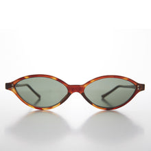 Load image into Gallery viewer, Oval Narrow Cat Eye Vintage Sunglass - Viveca
