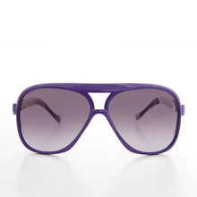 Load image into Gallery viewer, Square Colorful Aviator Deadstock Sunglasses - Wave
