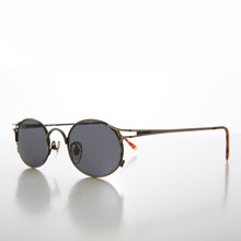 Load image into Gallery viewer, Metal Oval 90s Vintage Sunglasses - Webb
