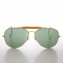 Load image into Gallery viewer, Vintage Aviator with Cable Temples  - Wolfman
