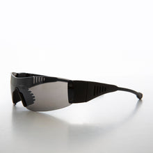 Load image into Gallery viewer, Sporty Wrap Around Shield Mono Lens Sunglass - Wolf
