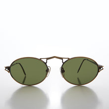 Load image into Gallery viewer, Oval Metal Steampunk Sunglass - Wyman
