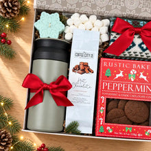 Load image into Gallery viewer, Warm Wishes Unique Christmas Gift Basket
