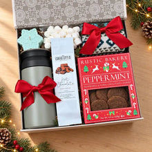 Load image into Gallery viewer, Warm Wishes Unique Christmas Gift Basket

