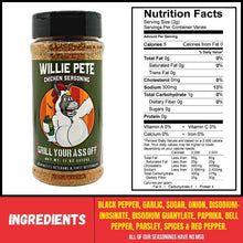 Load image into Gallery viewer, Willie Pete Chicken Seasoning
