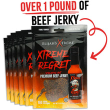 Load image into Gallery viewer, Xtreme Regret Spicy Beef Jerky - 6 bags (1lb)

