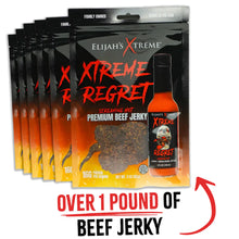 Load image into Gallery viewer, Xtreme Regret Spicy Beef Jerky - 6 bags (1lb)
