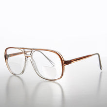 Load image into Gallery viewer, Square Retro Aviator Bifocal Reader - Zeek
