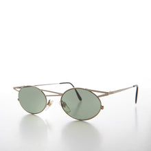 Load image into Gallery viewer, Futuristic Zig Zag Oval Lens Vintage Sunglass - Zee

