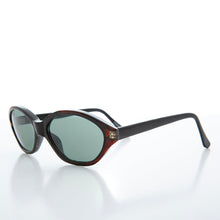 Load image into Gallery viewer, Slim Black Cat Eye Vintage Sunglasses - Zelda
