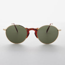 Load image into Gallery viewer, Round Unique Keyhole Bridge Vintage Sunglass - Ziggy
