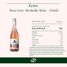 Load image into Gallery viewer, Zeno - Rosé Non-Alcoholic Wine - 750ml
