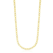 Load image into Gallery viewer, 14k Yellow Gold Cable Chain Style Polished Necklace
