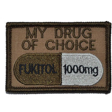 Load image into Gallery viewer, Fukitol, My Drug of Choice - 2x3 Patch
