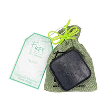 Load image into Gallery viewer, Acne Control Activated Charcoal Facial Soap: Tea Tree + Peppermint
