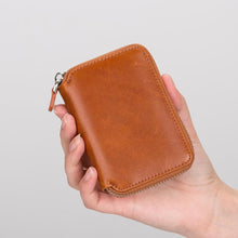 Load image into Gallery viewer, Elvis Leather Zipper Wallet
