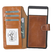 Load image into Gallery viewer, Google Pixel 6 Pro Leather Wallet Case Detachable RFID – Magic
